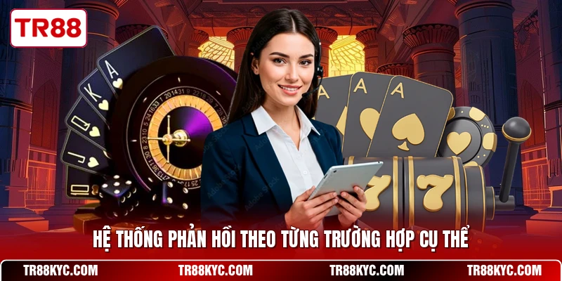Hệ thống phản hồi theo từng trường hợp cụ thể