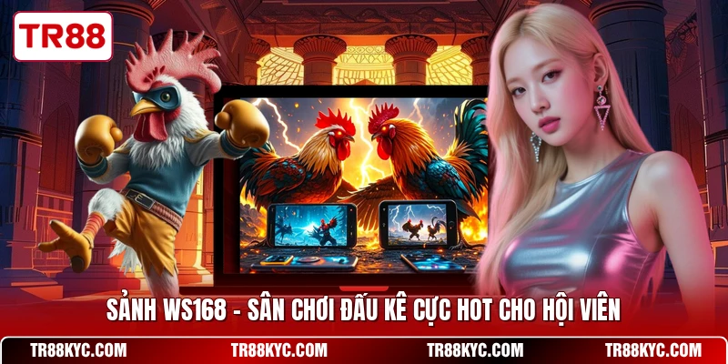 Sảnh WS168 - Sân Chơi Đấu Kê Cực Hot Cho Hội Viên